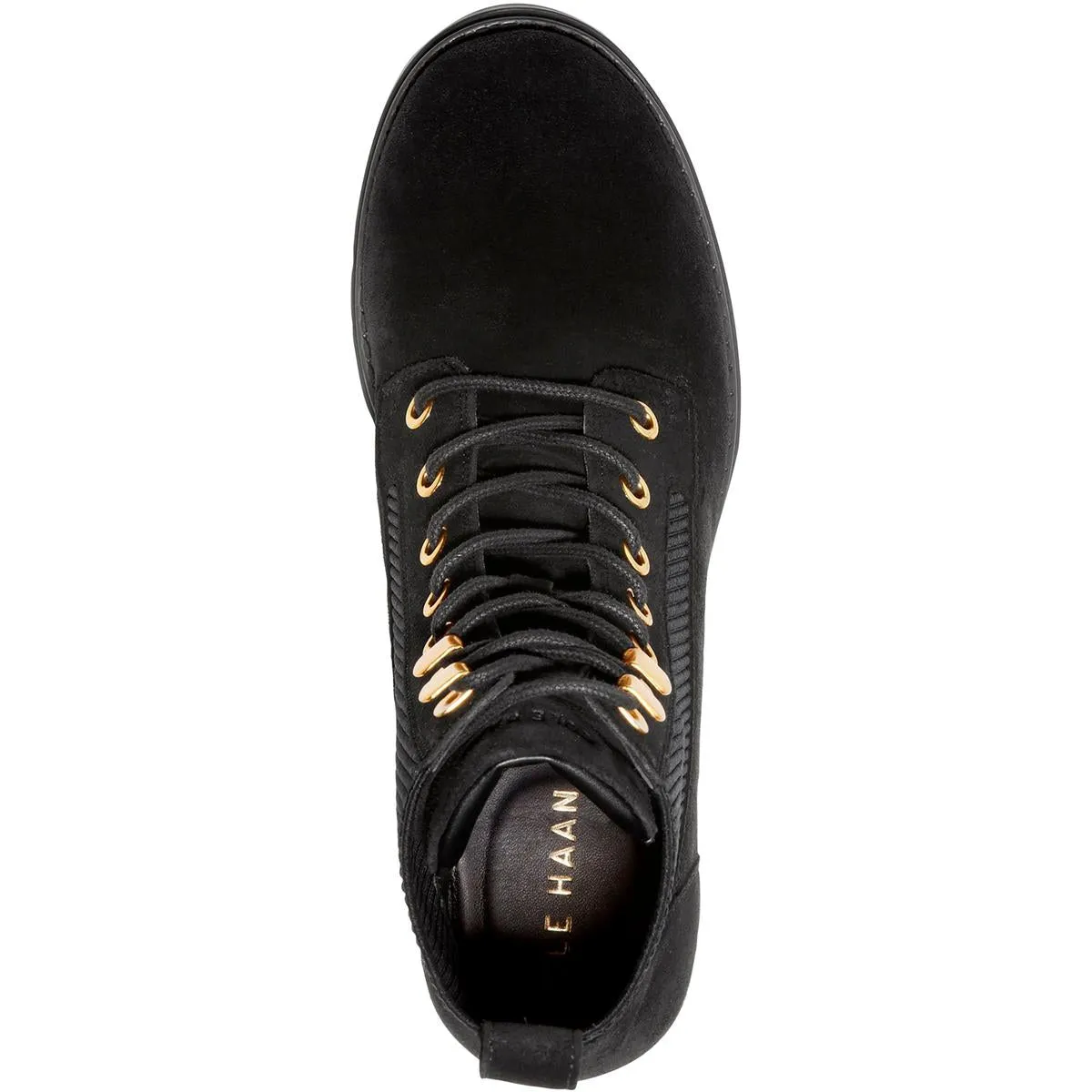 Camea Womens Suede Combat & Lace-Up Boots