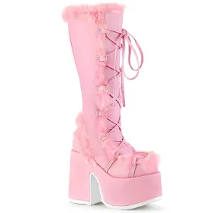 CAMEL-311 Pastel Pink Vegan Leather