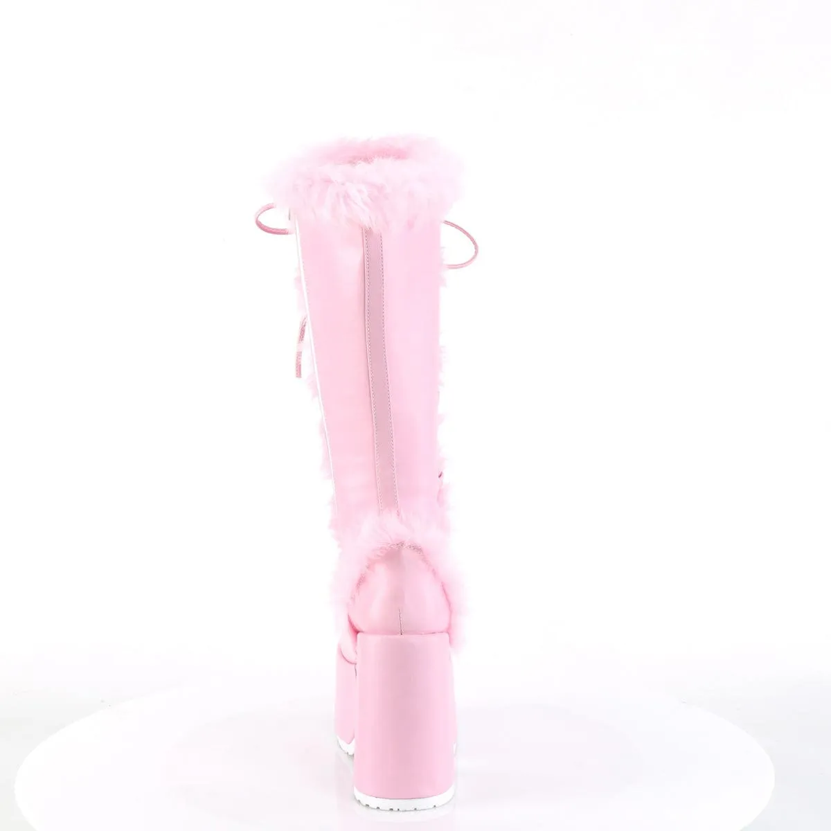 CAMEL-311 Pastel Pink Vegan Leather