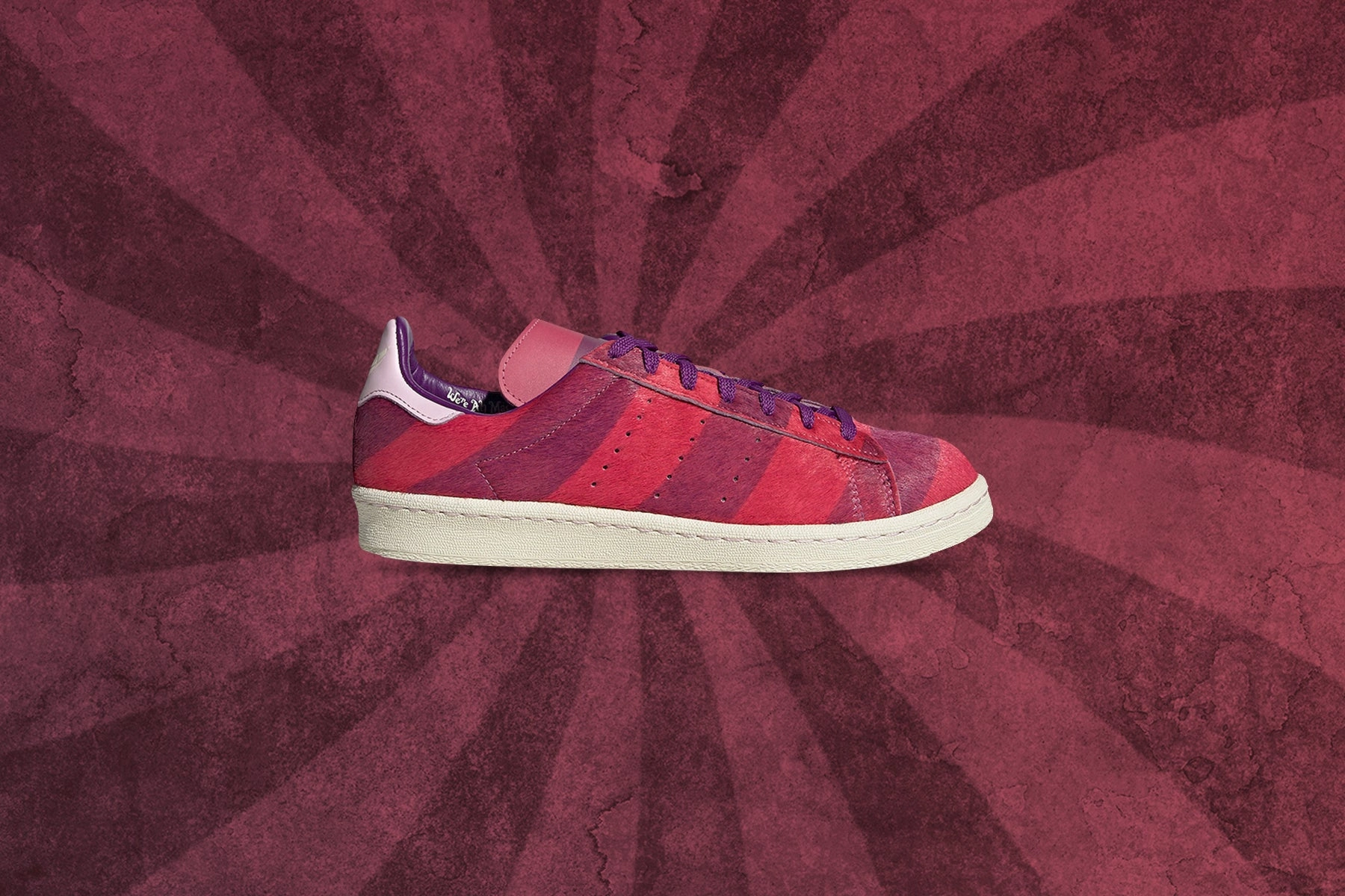 Campus 80s Cheshire Cat - Semi Solar Pink/Glory Purple Adidas Classic Street Sneakers