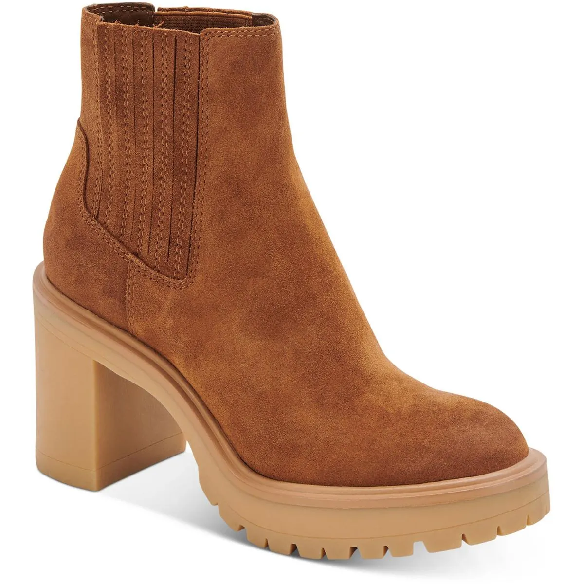 Caster H2O Womens Lugged Sole Chelsea Boots