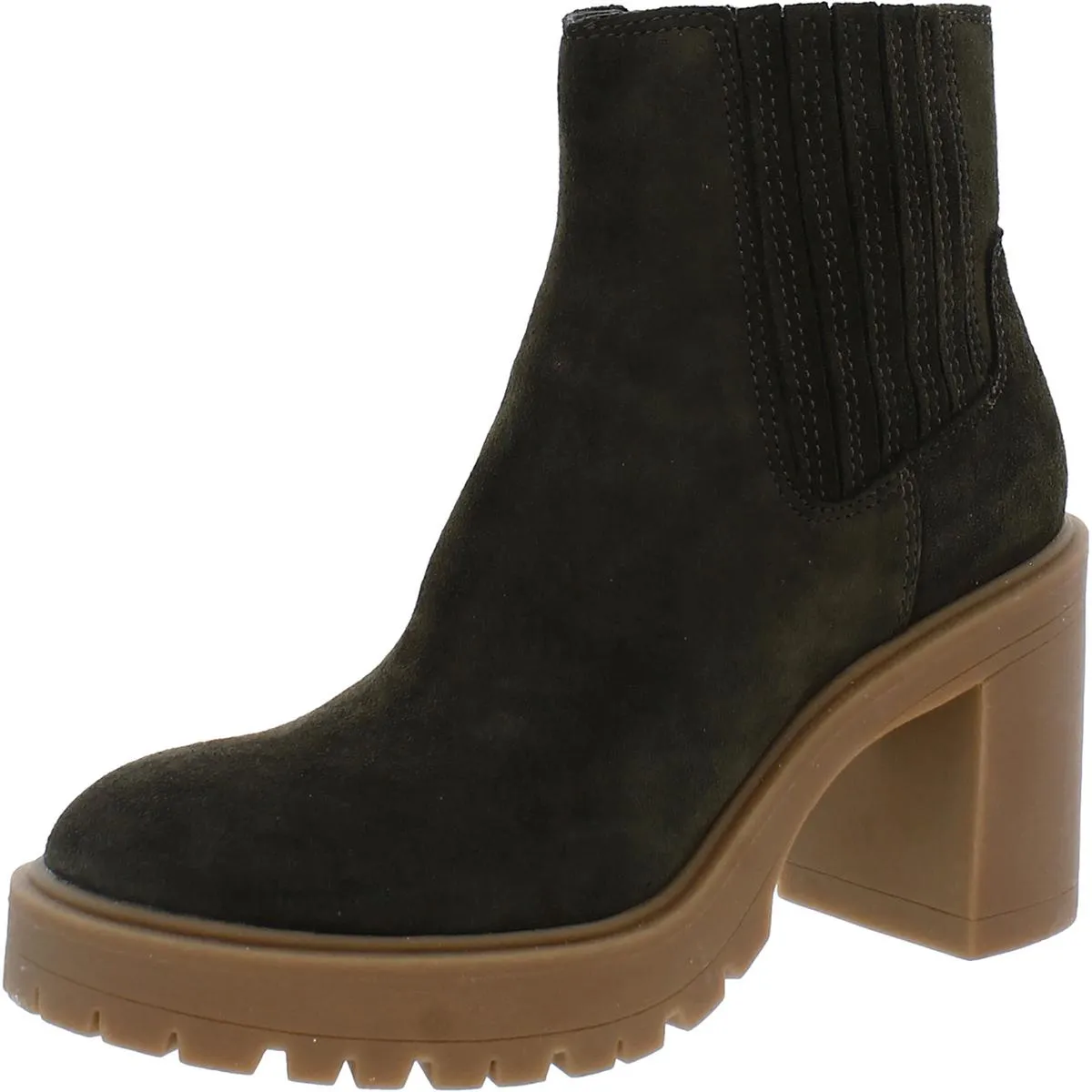 Caster H2O Womens Lugged Sole Chelsea Boots