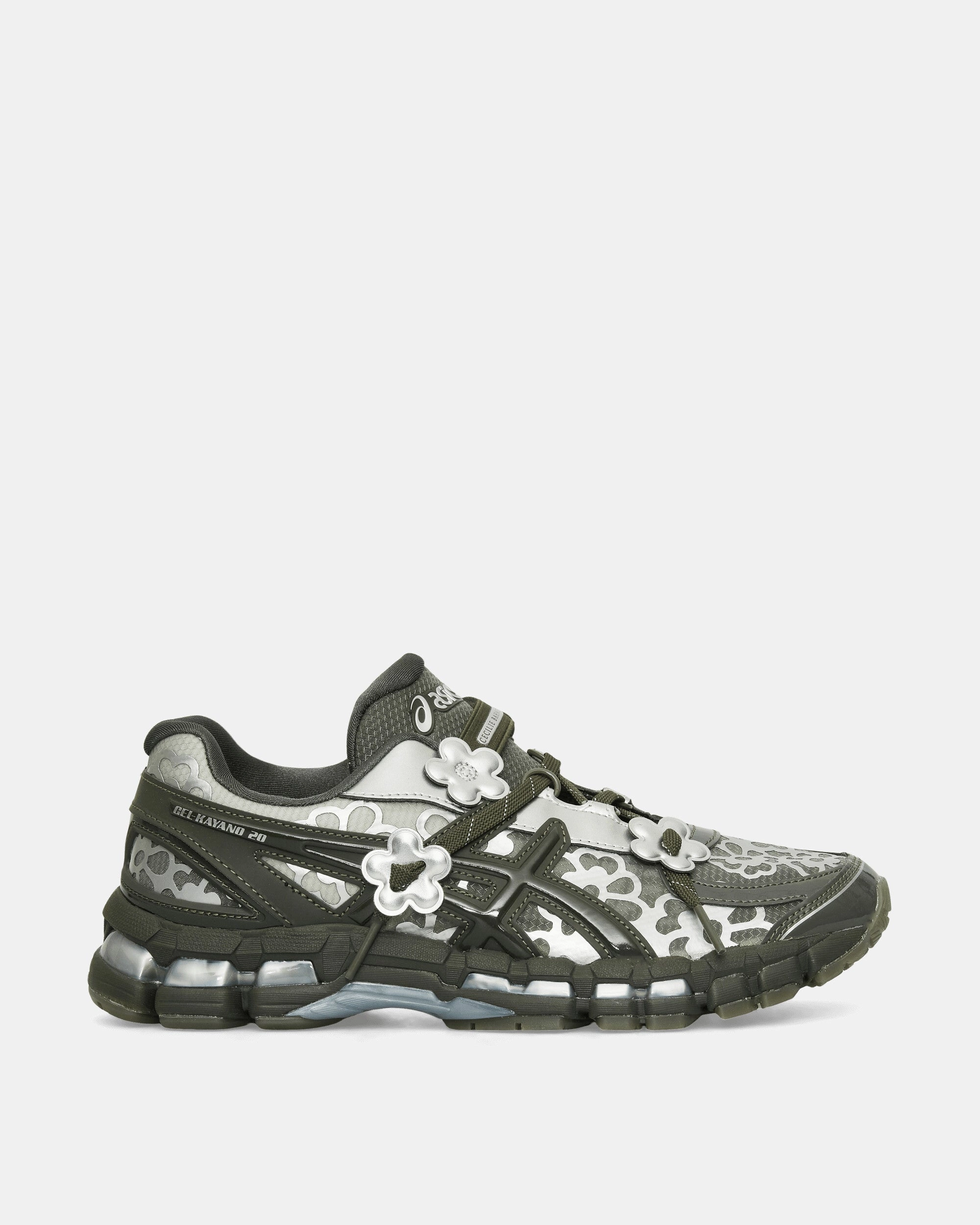 Cecilie Bahnsen GEL-Kayano 20 Sneakers Olive Asics men's running shoes with gel cushioning