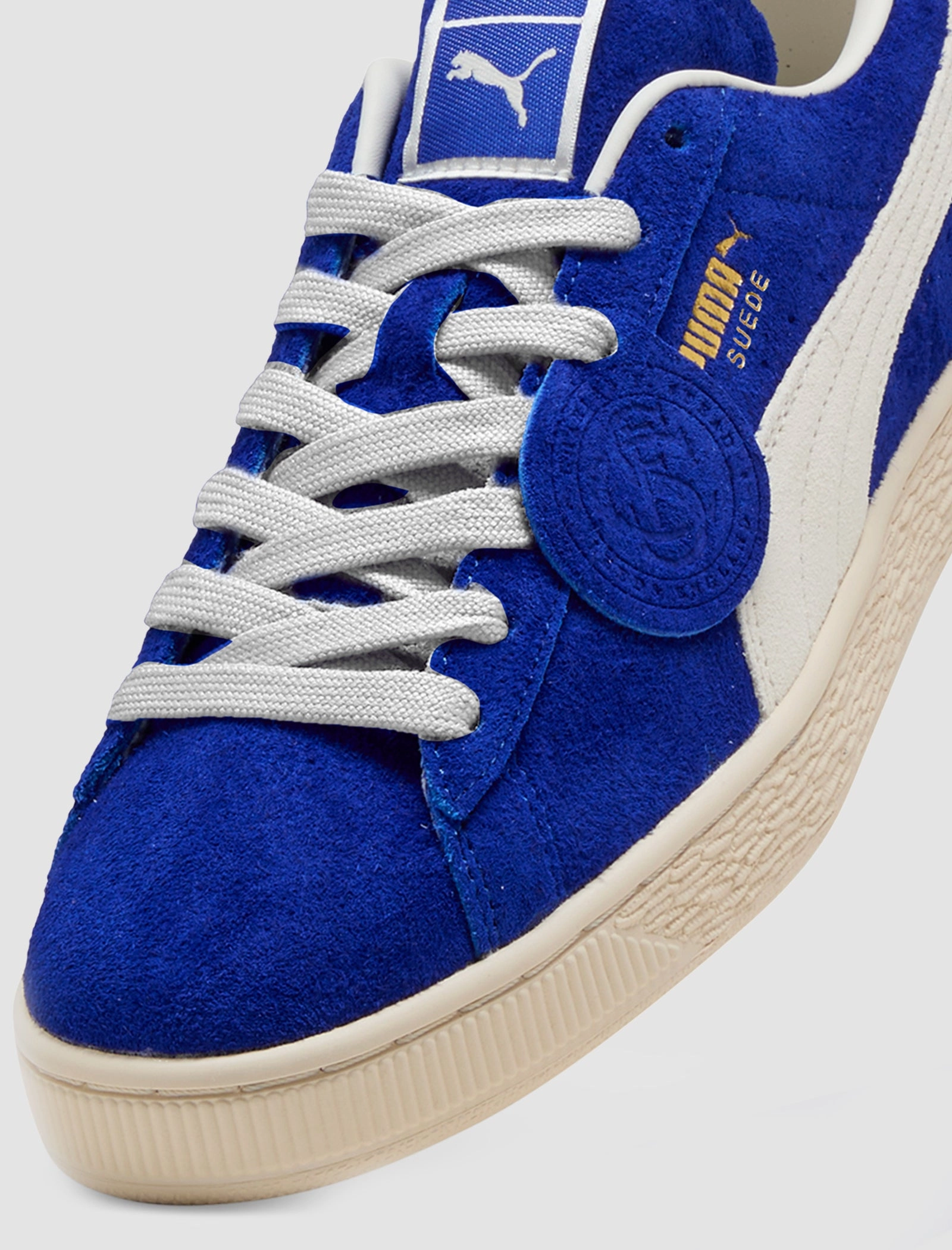 CHARLES F STEAD SUEDE III "CLYDE ROYAL" Breathable Daily Trainers