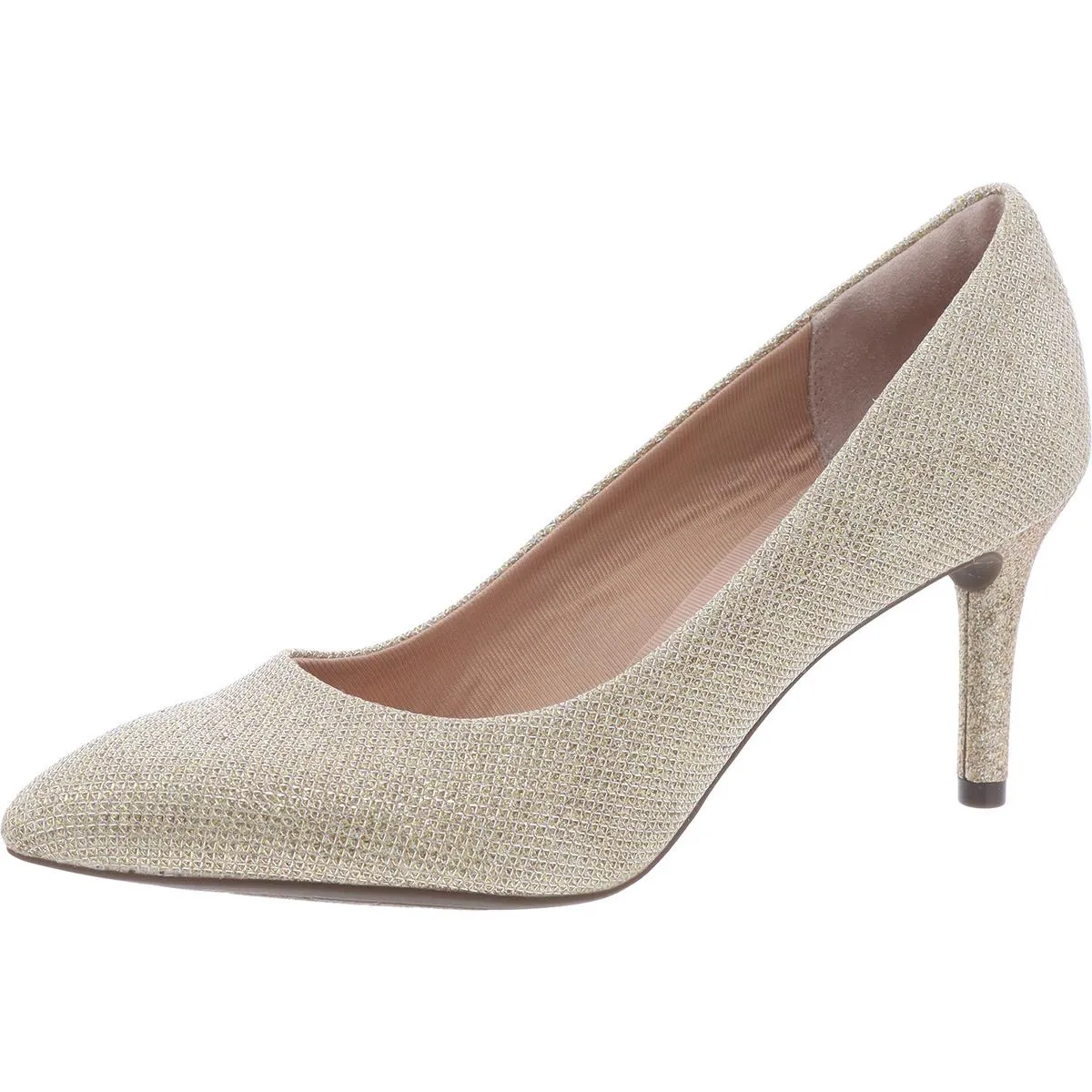 CJ1934 Womens Glitter Manmade Pumps