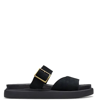 CLARKS ARISTELLA MULE BLACK