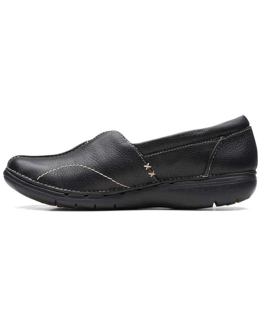 Clarks Un Loop Stride Leather Flat