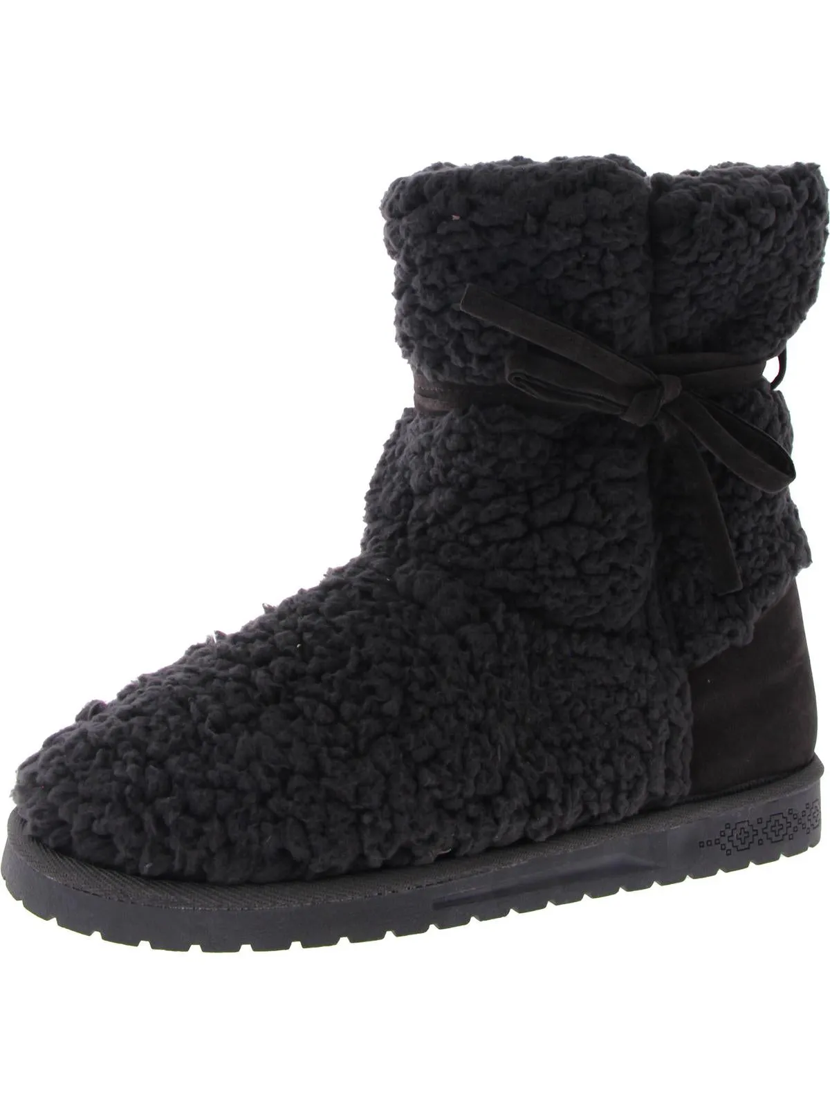Clementine Womens Faux Fur Mid-Calf Winter & Snow Boots
