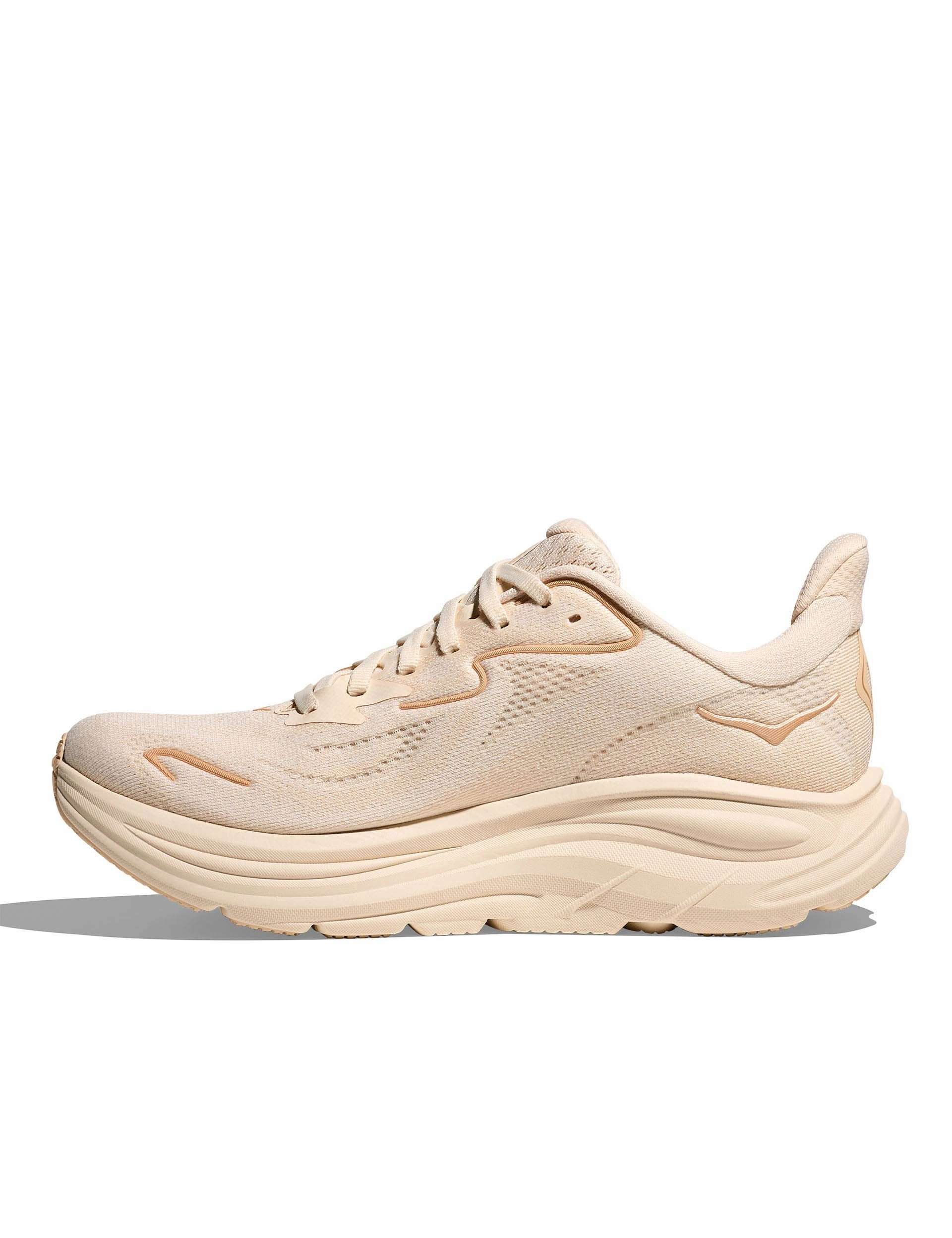 Clifton 10 - Vanilla/Birch Hoka trail-ready performance shoes