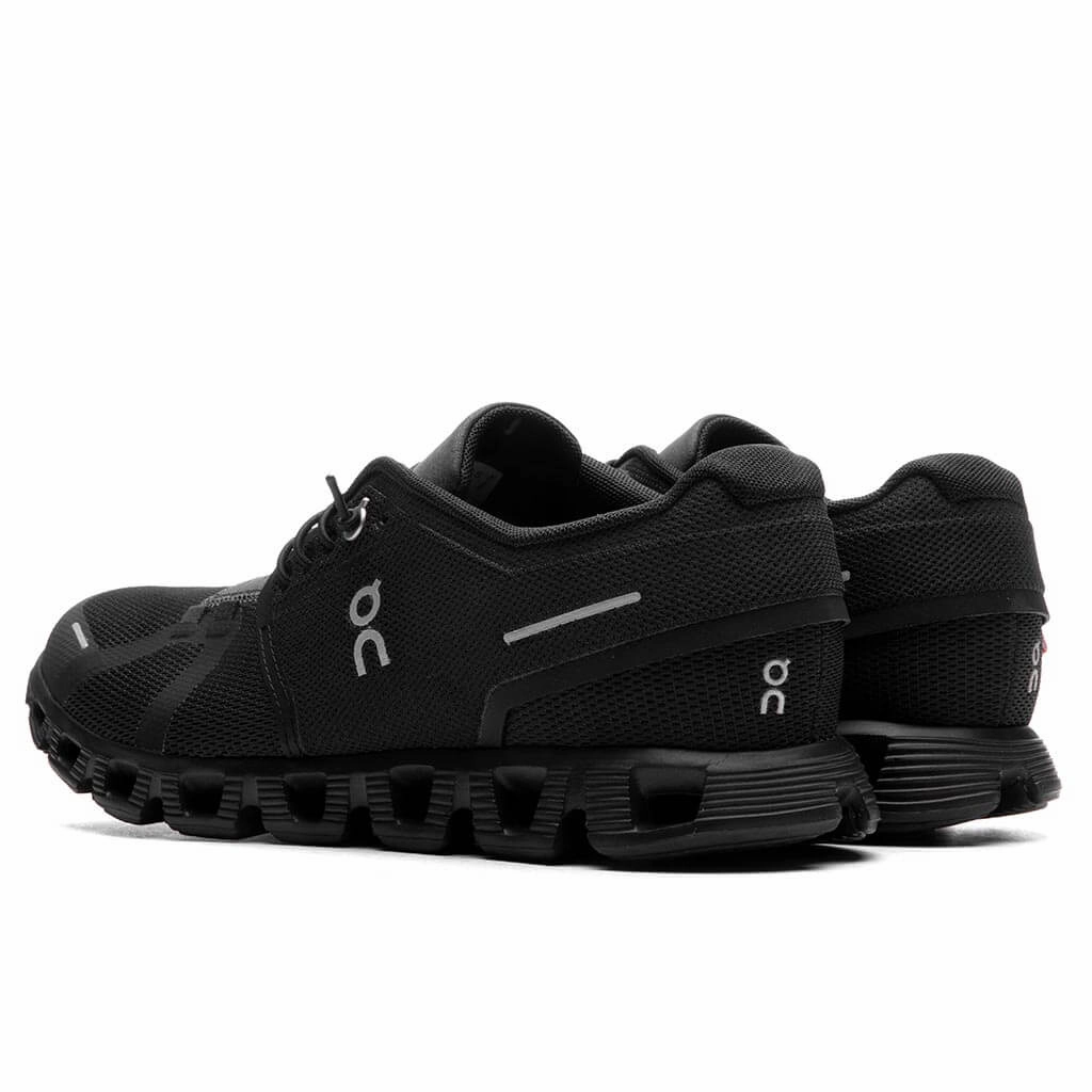 Cloud 5 - All Black On Cloud Cushion Running Shoes