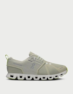 Cloud 5 Waterproof - Chalk/Ice On athletic shoes with speedboard support