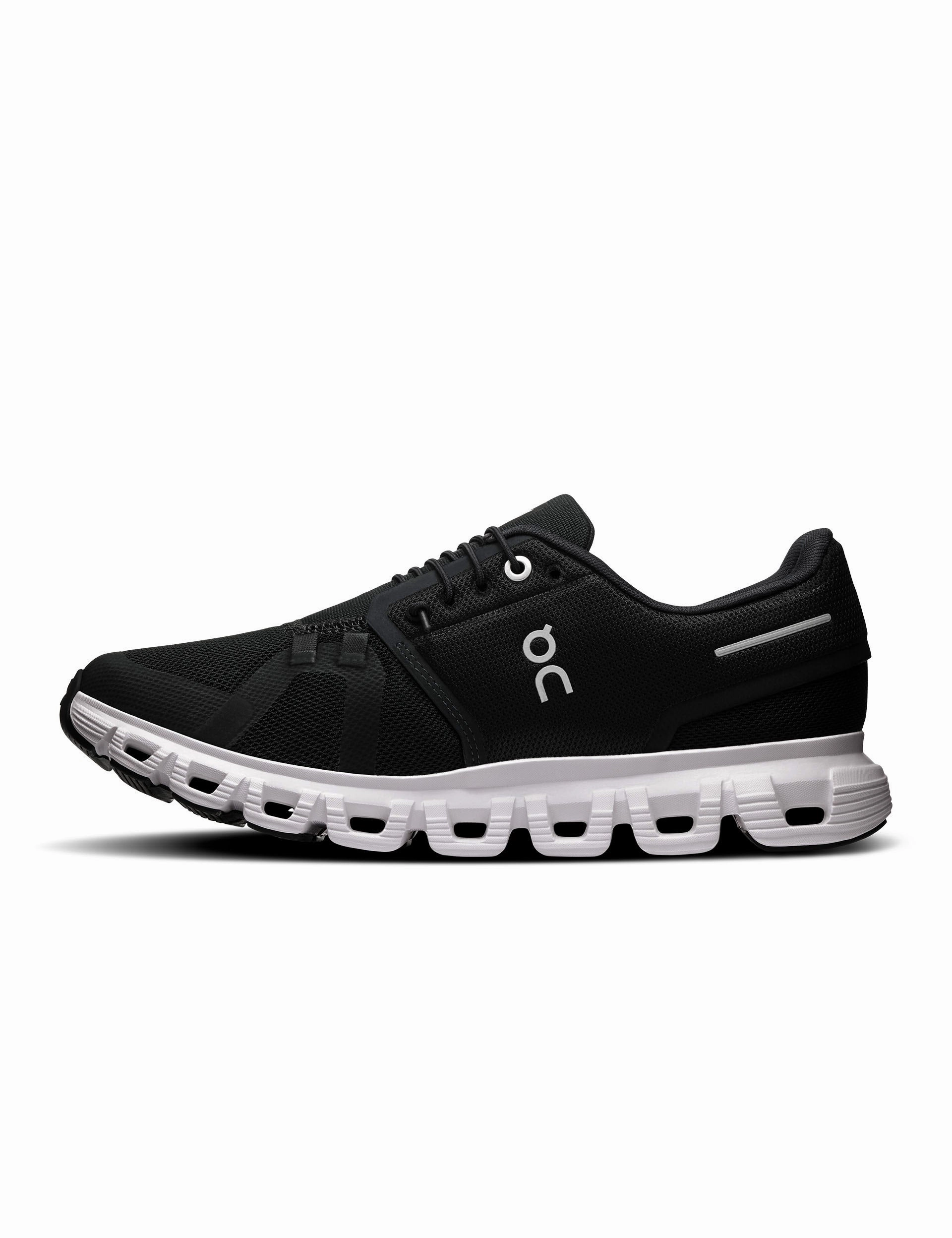 Cloud 6 - Black/White On versatile athletic shoe designs