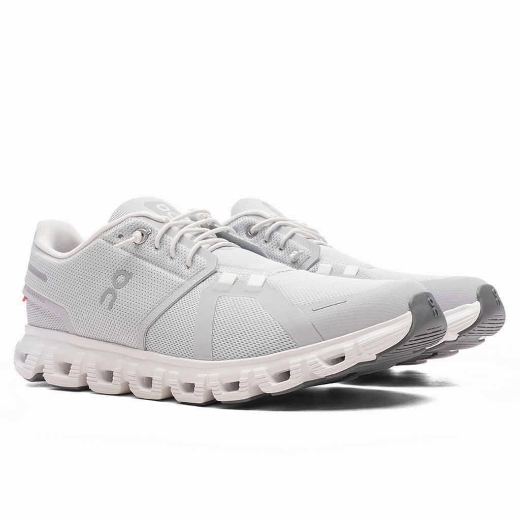 Cloud 6 - Glacier/White On Cloud Cushion Running Shoes