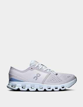 Cloud X 4 - Silver/Chambray On athletic shoes with speedboard support