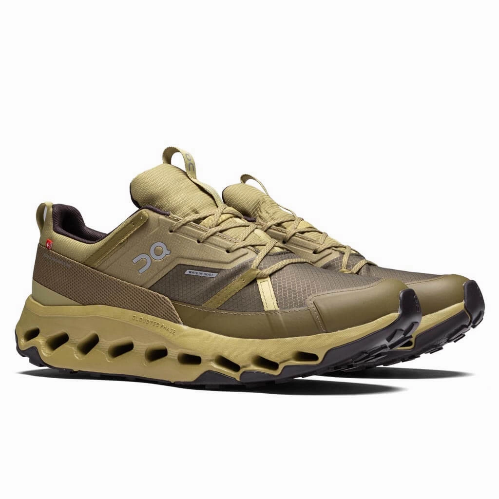 Cloudhorizon WP 1 - Safari/Olive On Cloud Cushion Running Shoes