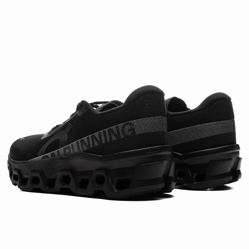 Cloudmonster 2 - Black On Cloud Cushion Running Shoes