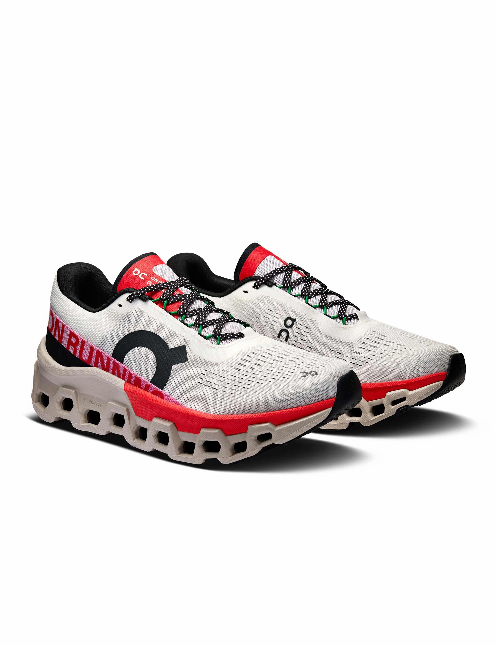 Cloudmonster 2 - Ivory/Red On versatile athletic shoe designs