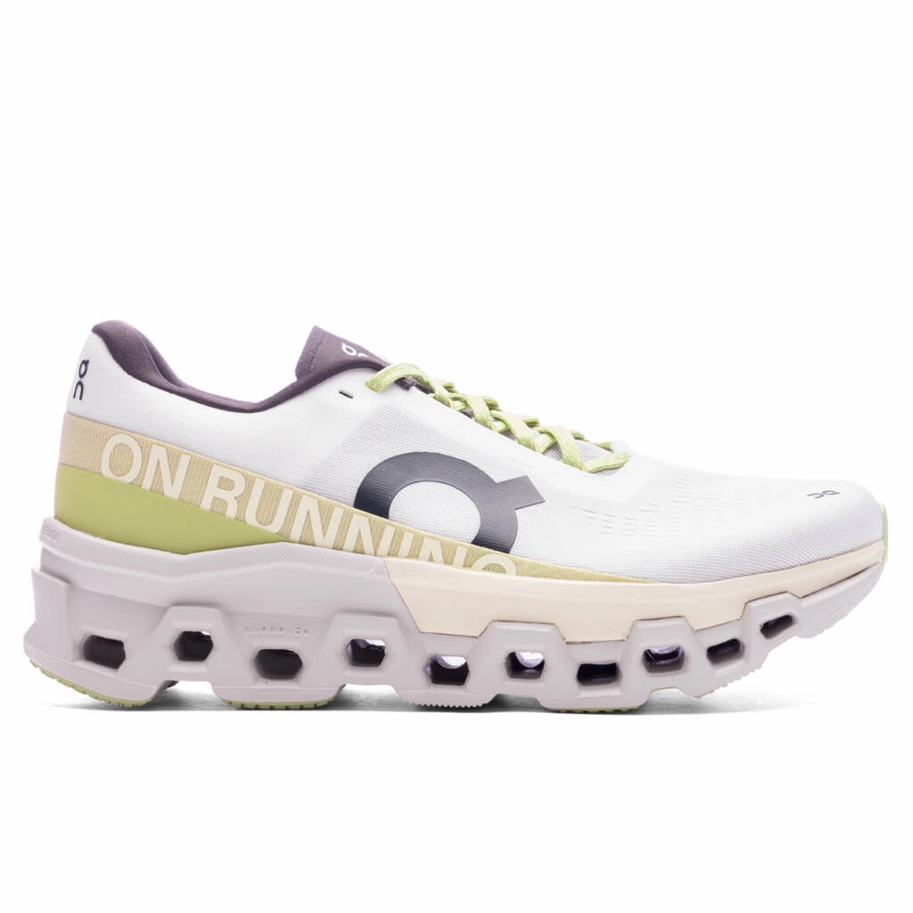 Cloudmonster 2 - Undyed/Zest On running shoes with cloud cushioning