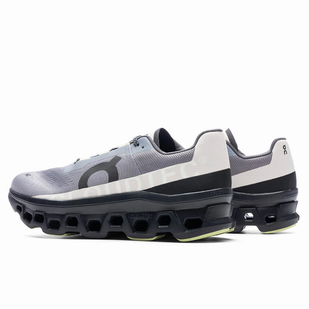 Cloudmonster - Fossil/Magnet On Cloud Cushion Running Shoes