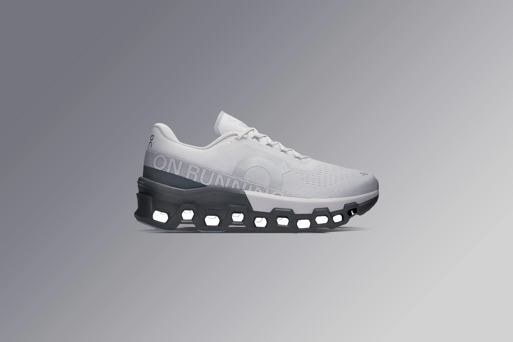 Cloudmonster - Frost/Rock On Cloud Cushion Running Shoes