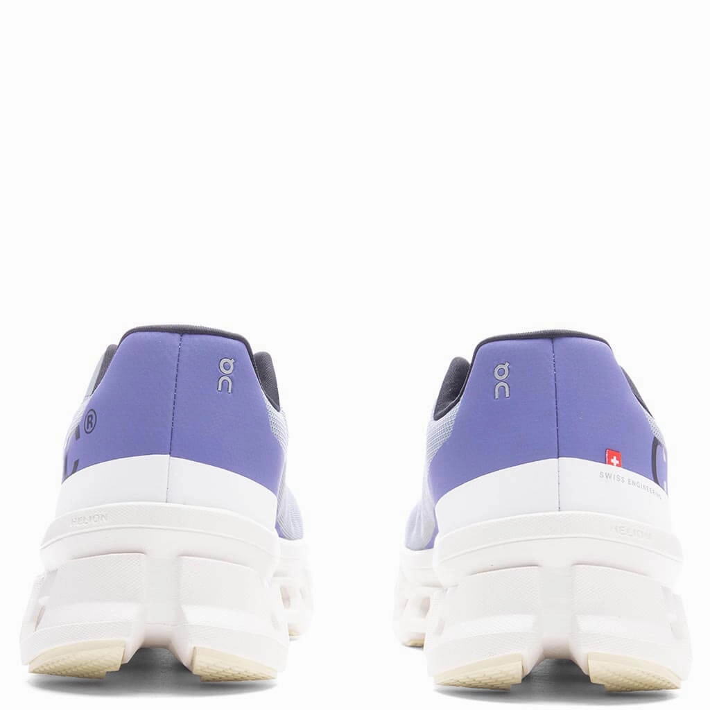Cloudmonster - Mist/Blueberry On Cloud Cushion Running Shoes