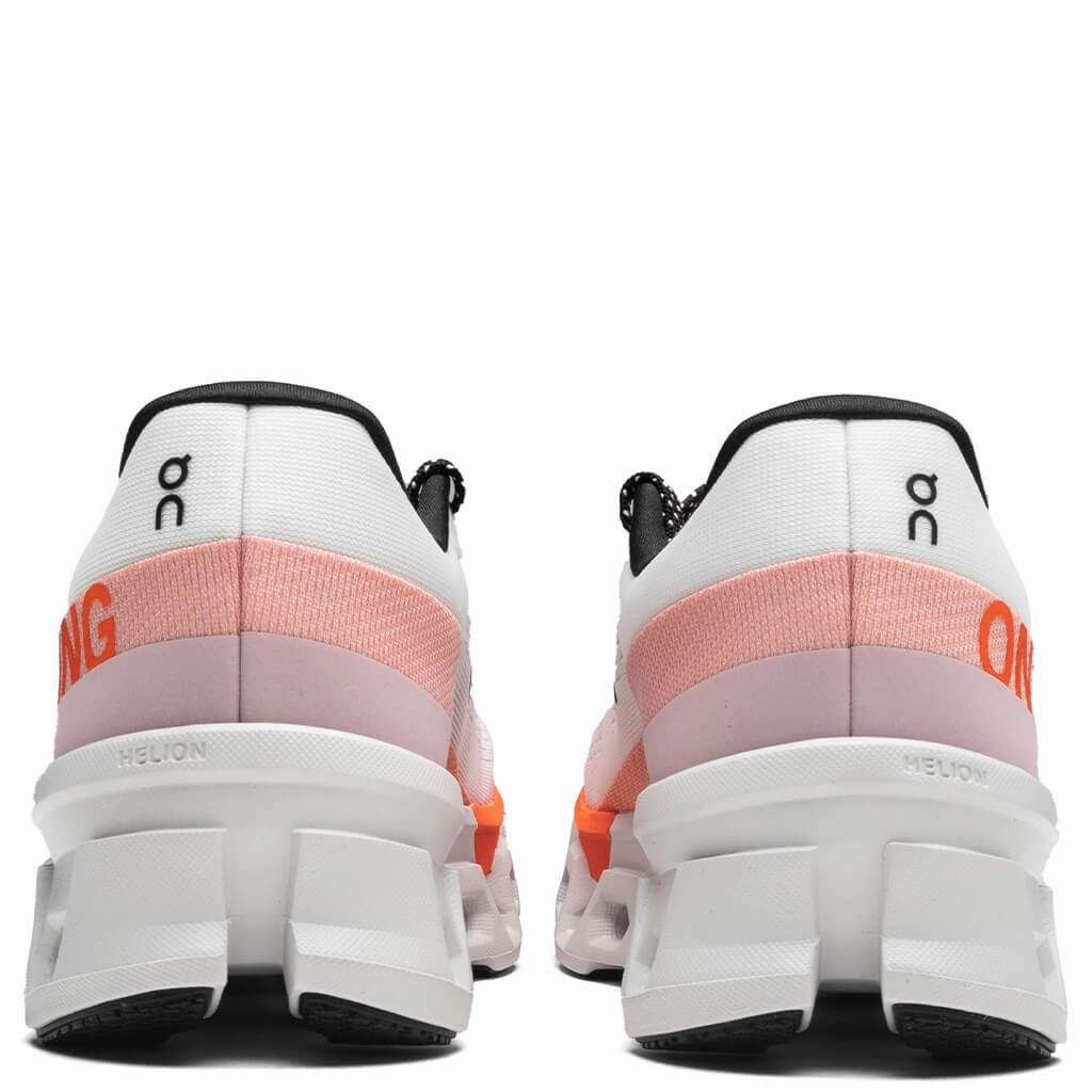 Cloudmonster - White/Flame On Cloud Cushion Running Shoes