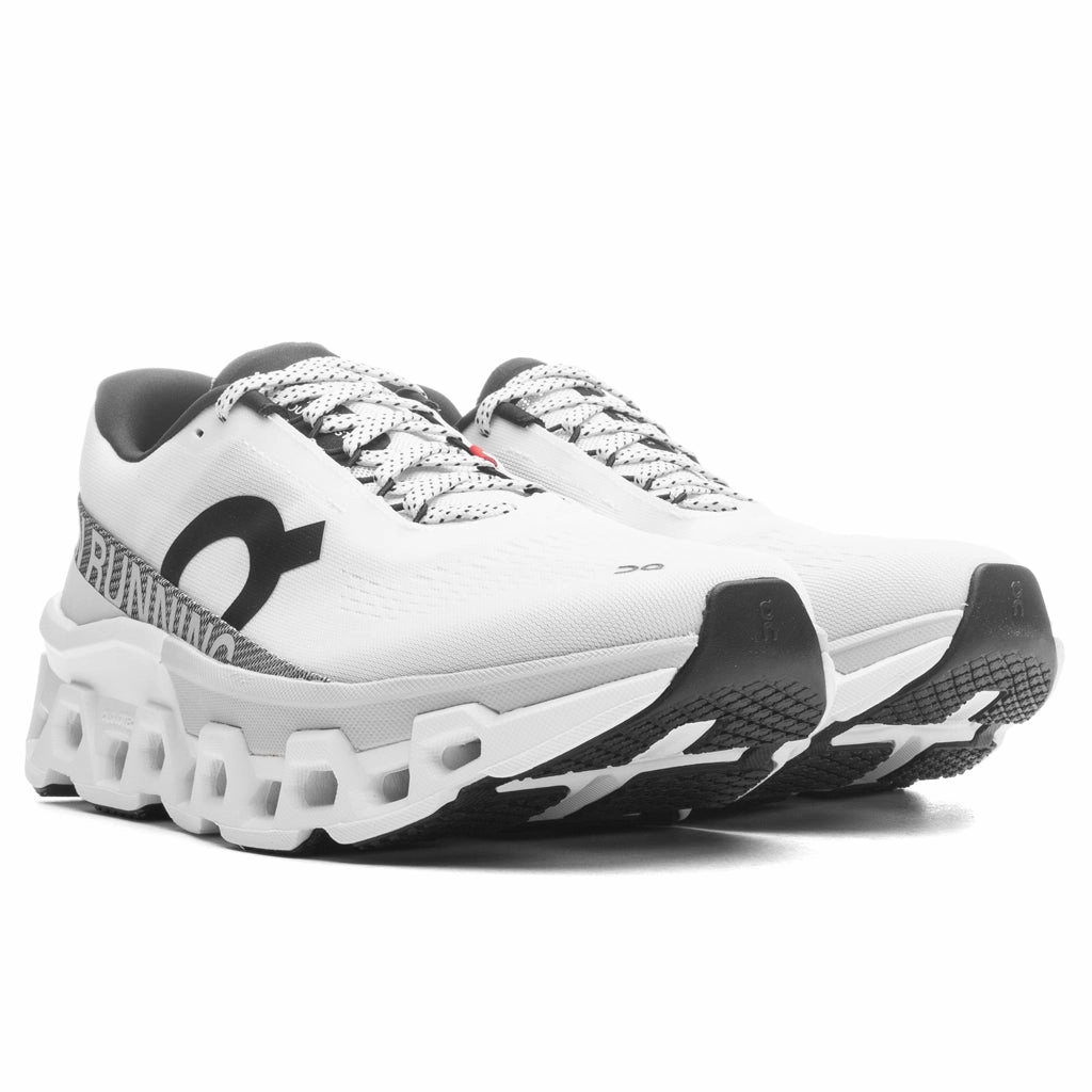Cloudmonster - White/Frost On Cloud Cushion Running Shoes