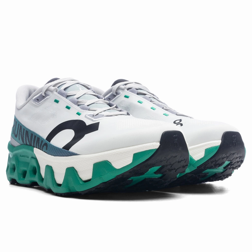 Cloudmonster Hyper - White/Mint On Cloud Cushion Running Shoes