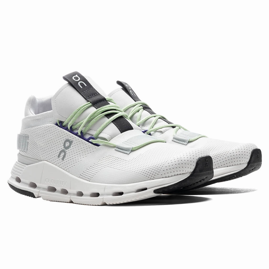 Cloudnova - White/Mineral On Cloud Cushion Running Shoes