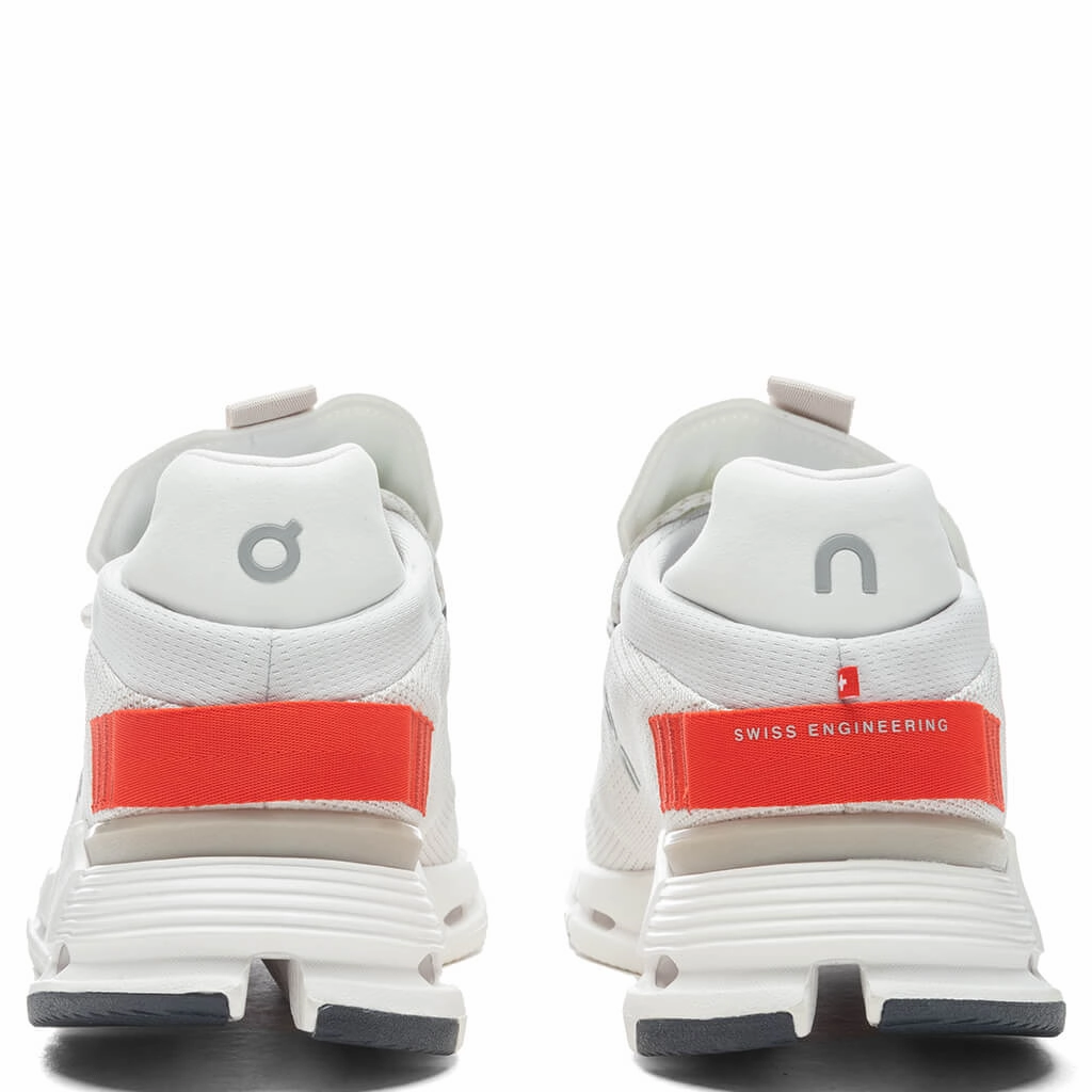 Cloudnova - White/Red On Cloud Cushion Running Shoes