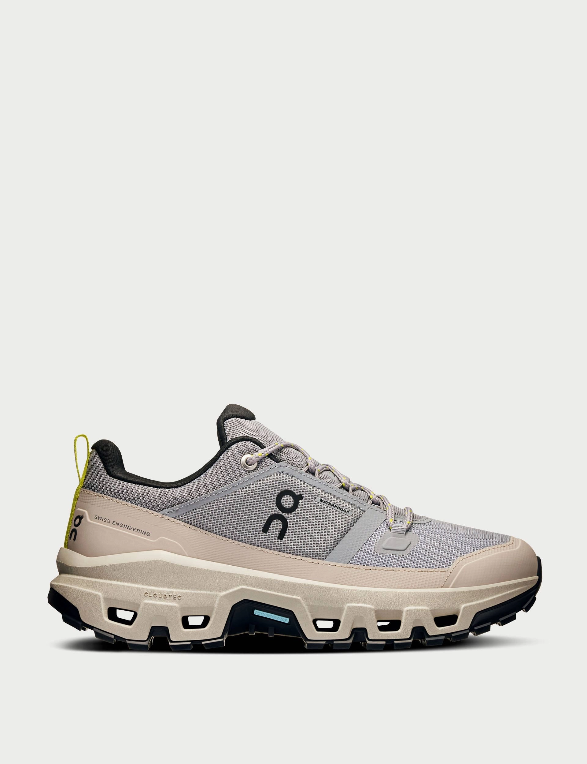 Cloudrock Low WP - Alloy/Ice On athletic shoes with speedboard support