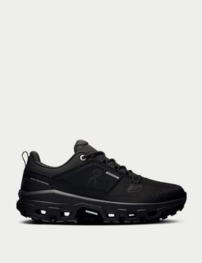 Cloudrock Low WP - Black On athletic shoes with speedboard support