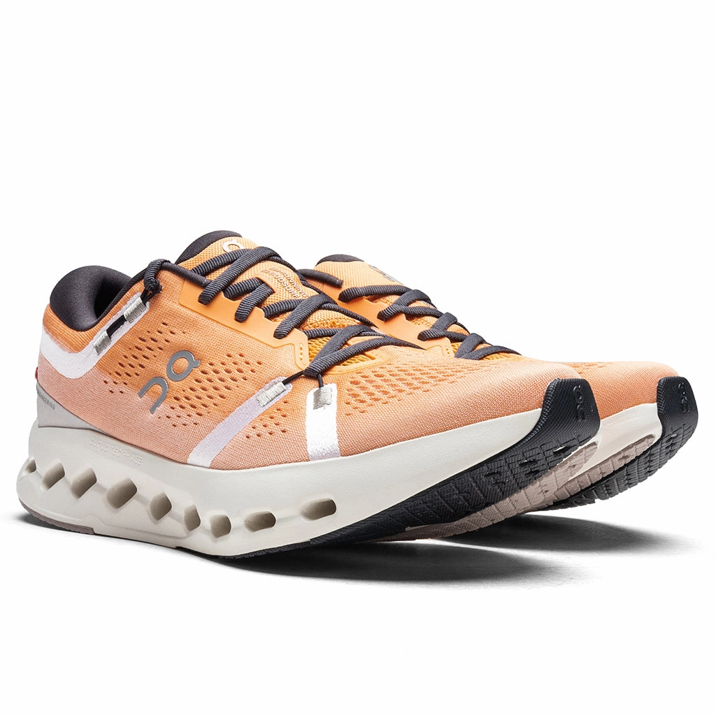 Cloudsurfer 2 - Tangerine/Ivory On Cloud Cushion Running Shoes
