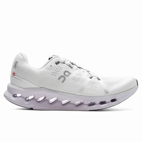 Cloudsurfer - White/Frost On running shoes with cloud cushioning