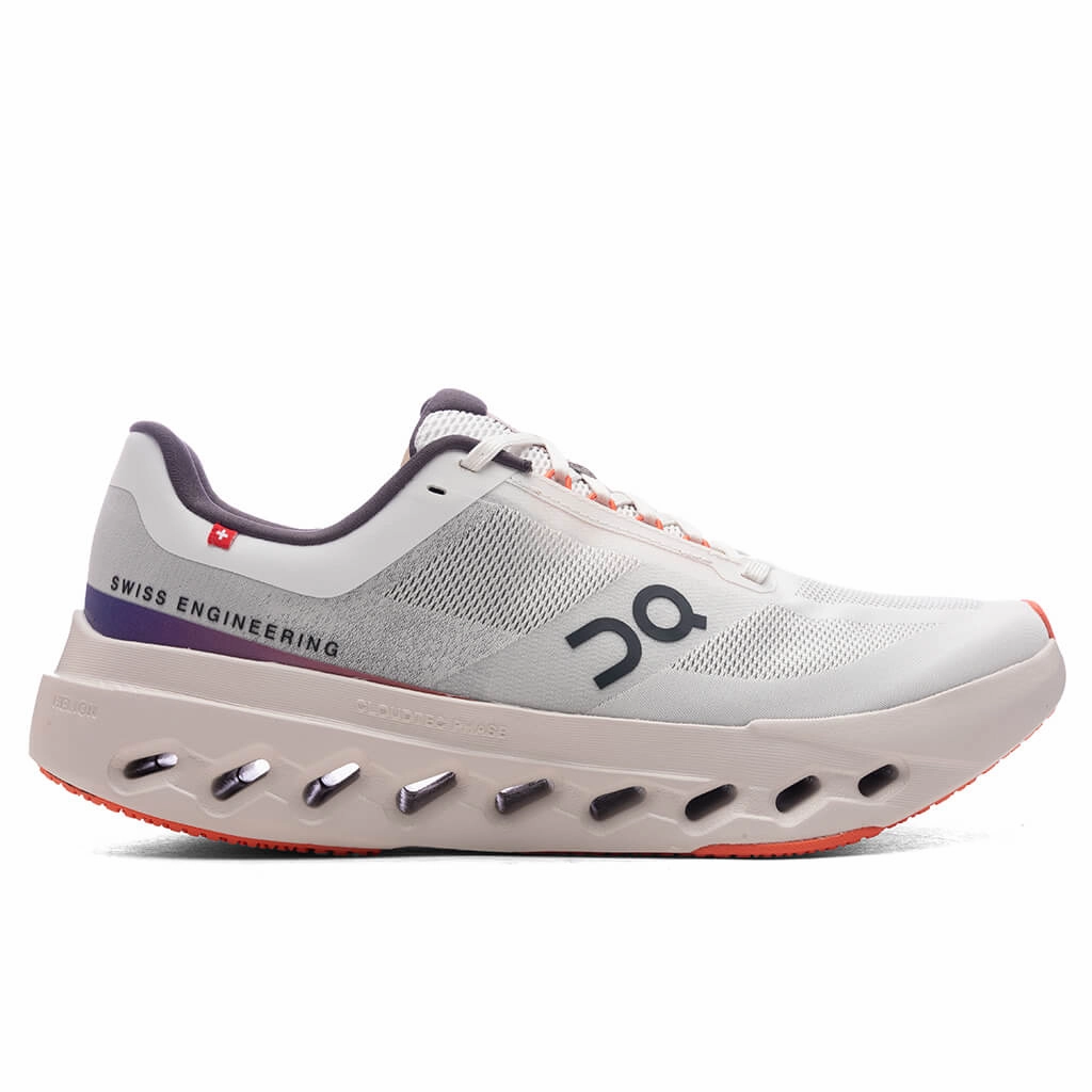 Cloudsurfer Next - White/Flame On running shoes with cloud cushioning