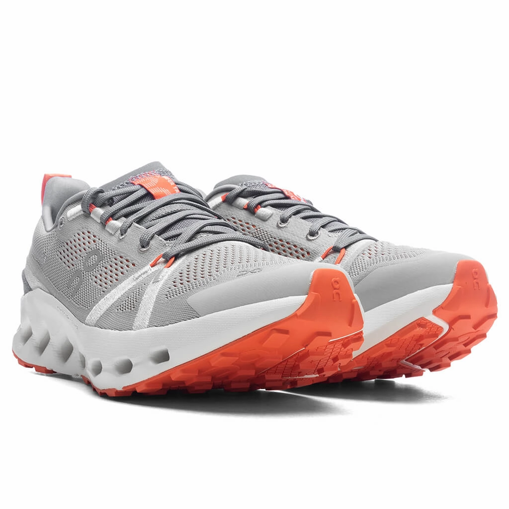 Cloudsurfer Trail - Fossil/Ivory On Cloud Cushion Running Shoes
