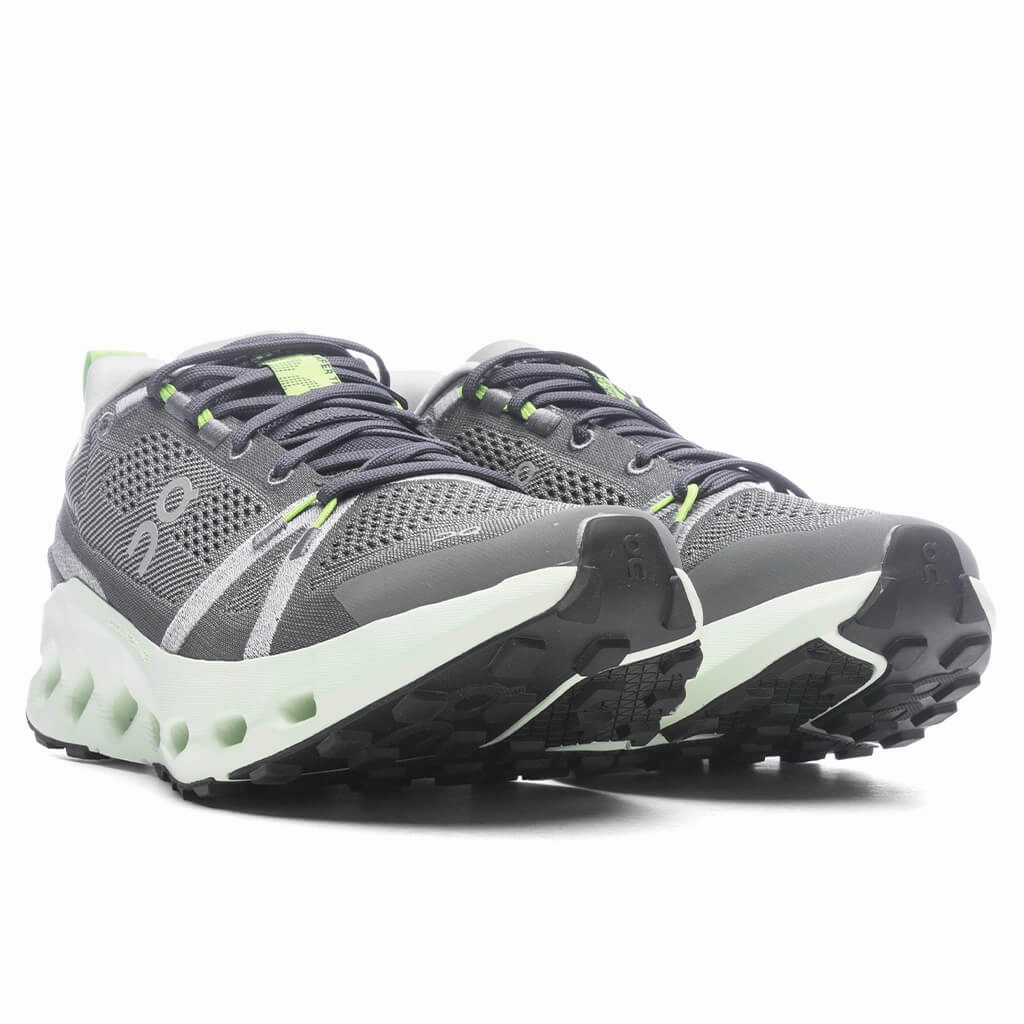 Cloudsurfer Trail - Iron/Lima On Cloud Cushion Running Shoes