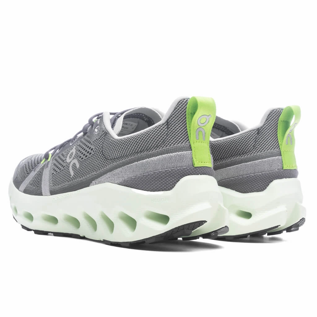 Cloudsurfer Trail - Iron/Lima On Cloud Cushion Running Shoes
