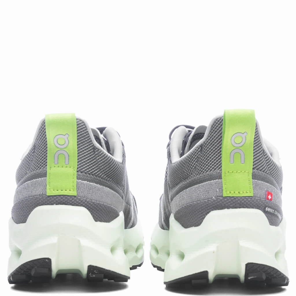 Cloudsurfer Trail - Iron/Lima On Cloud Cushion Running Shoes