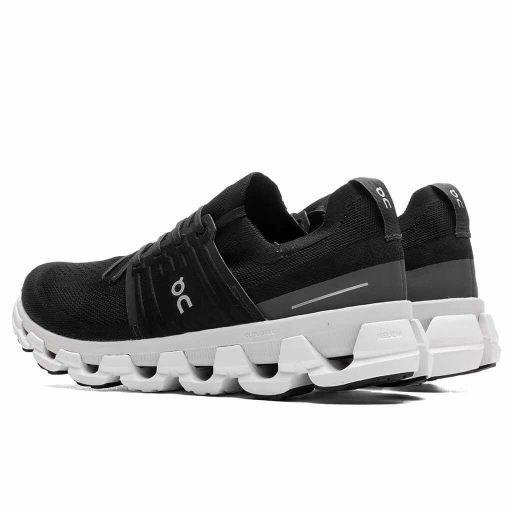 Cloudswift 3 - Black/White On Cloud Cushion Running Shoes