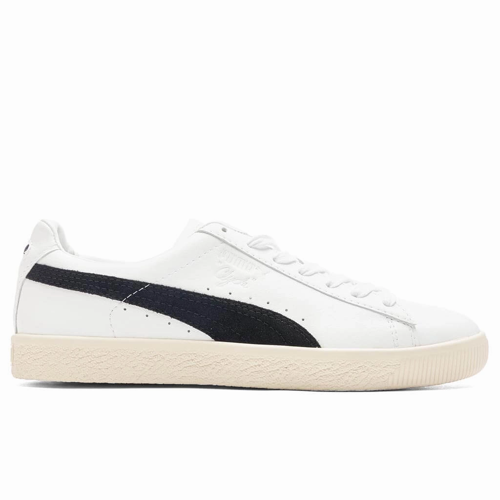 Clyde Made in Germany - White/Black Puma sneakers for casual streetwear