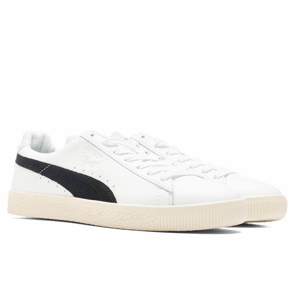 Clyde Made in Germany - White/Black Puma Everyday Style Shoes