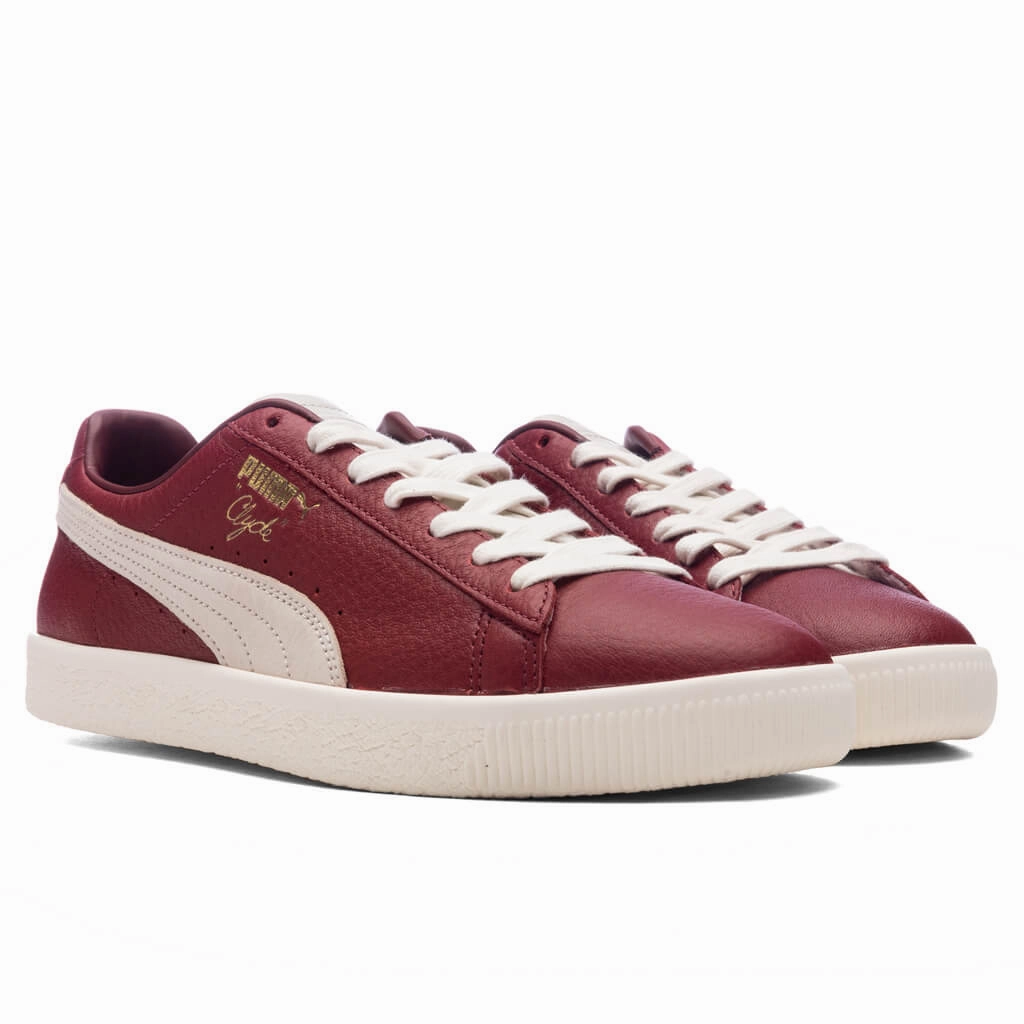 Clyde Made in Italy - Red Puma Everyday Style Shoes
