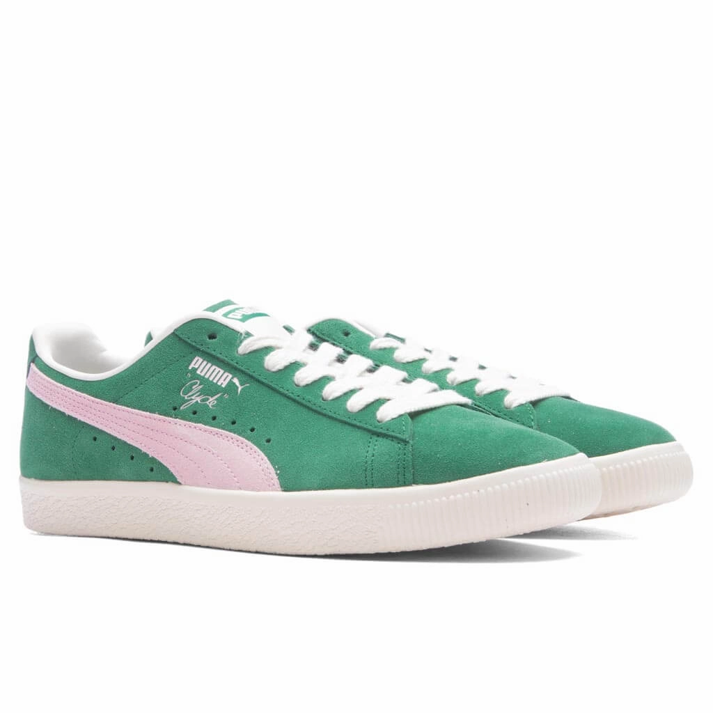 Clyde OG - Vine/Warm White Puma Suede Street Sneakers