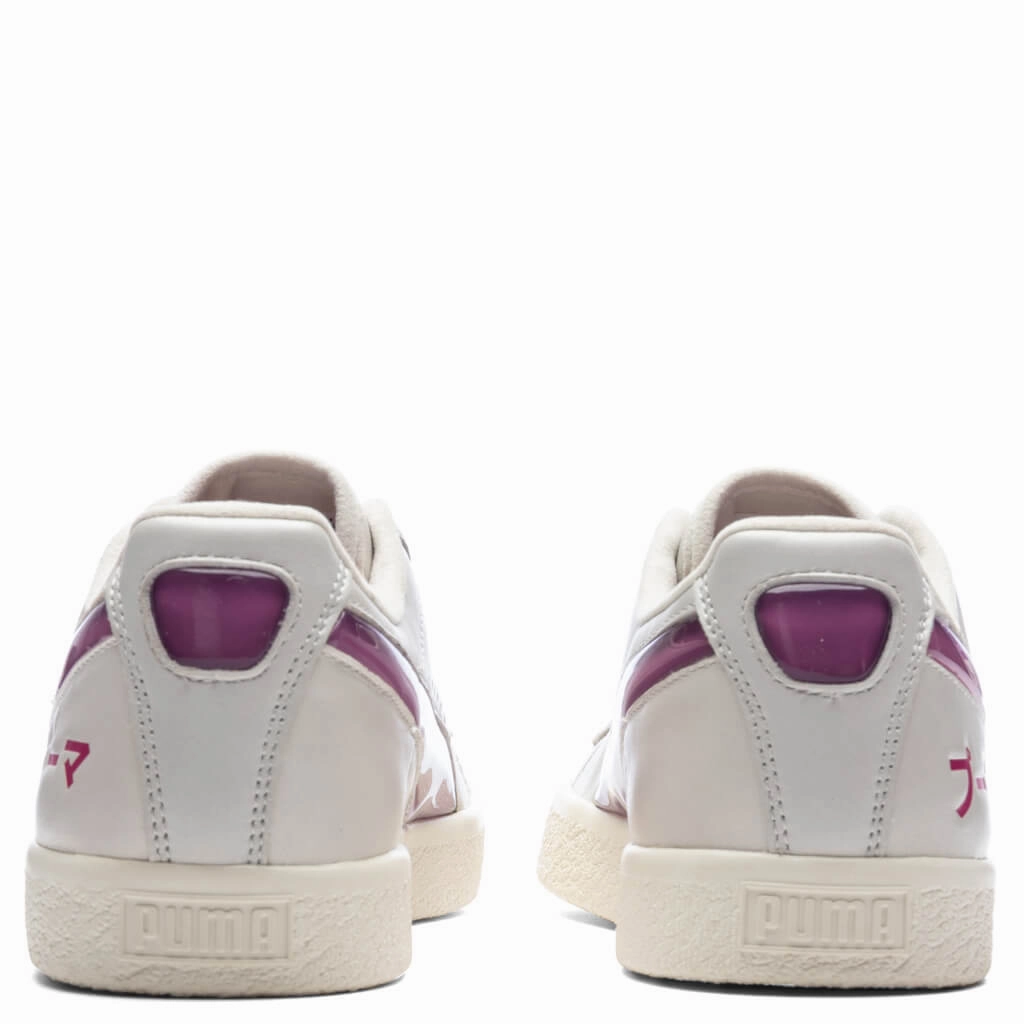 Clyde Tokyo - Sedate Gray/Pinktastic Puma Everyday Style Shoes