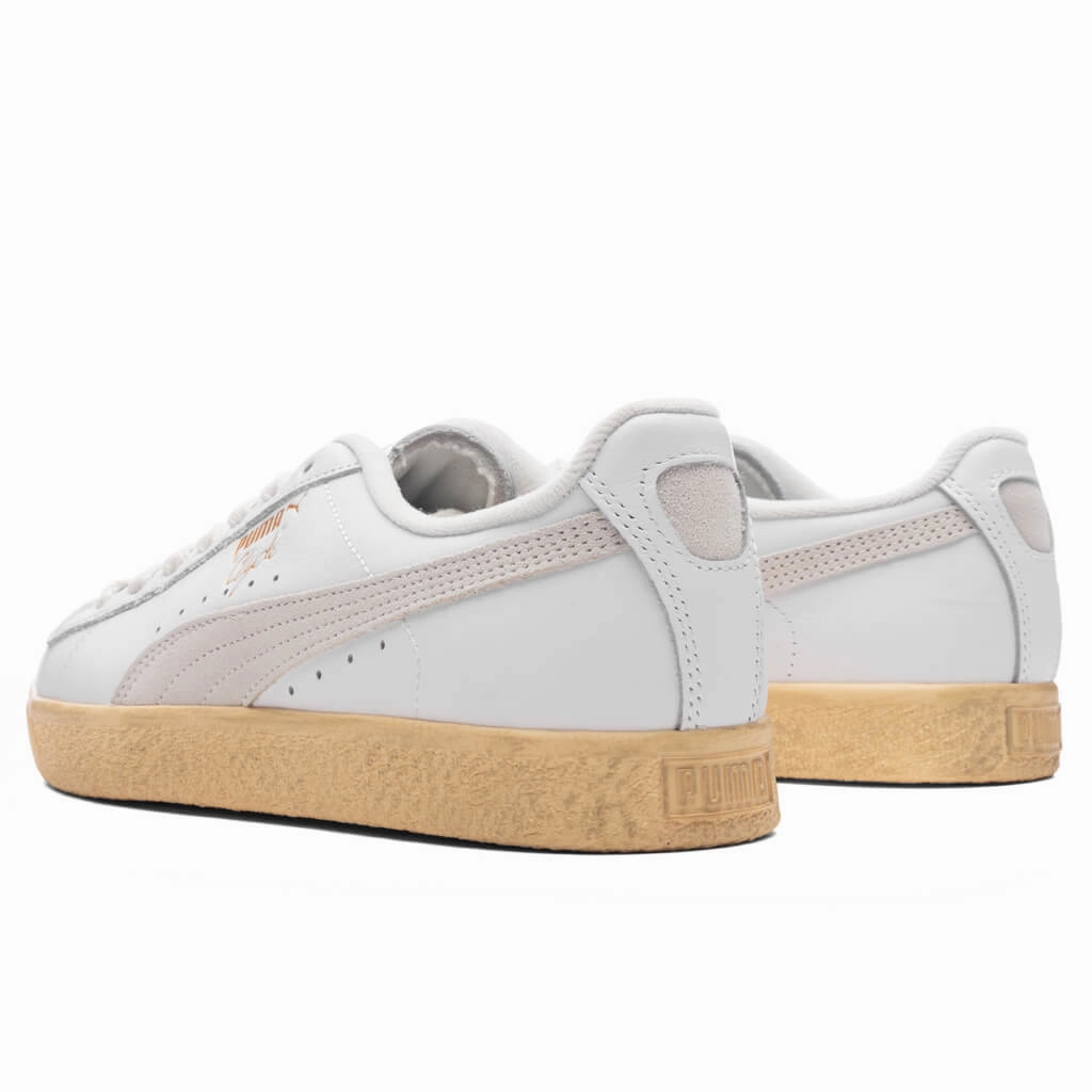 Clyde Vintage - White Puma Everyday Style Shoes