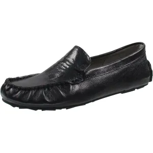 COBY Womens Solid Leather Moccasins