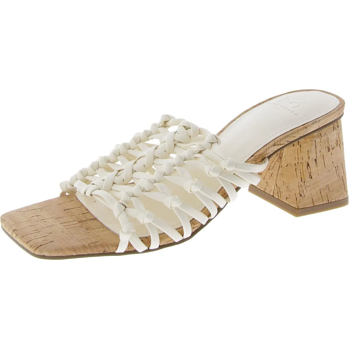 Colica  Womens Square Toe Strappy Heels