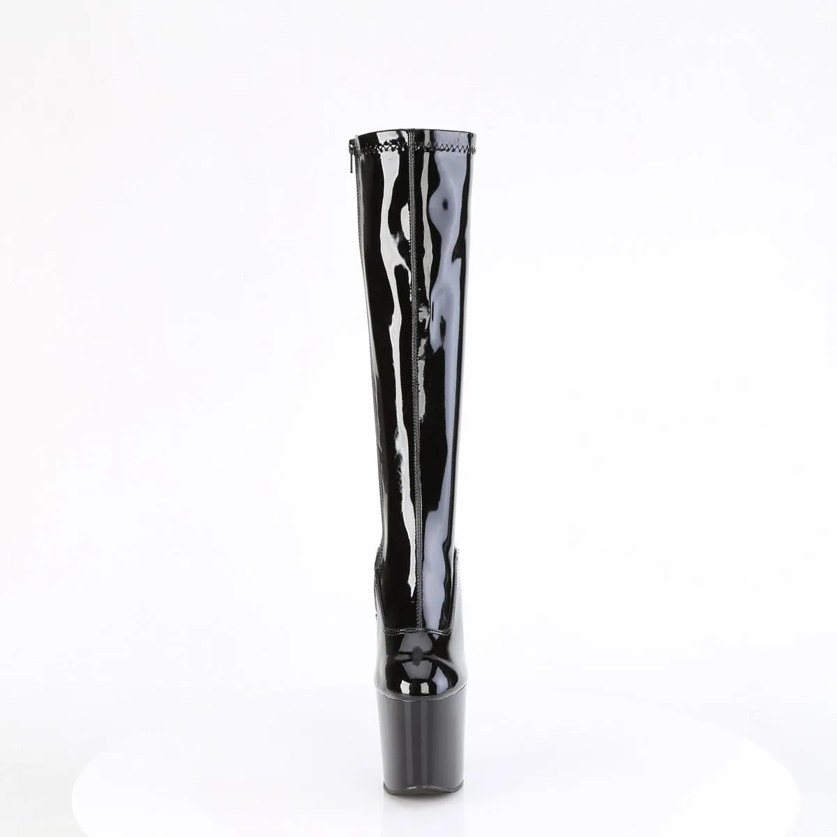 CRAZE-2000 Black Stretch Patent/Black