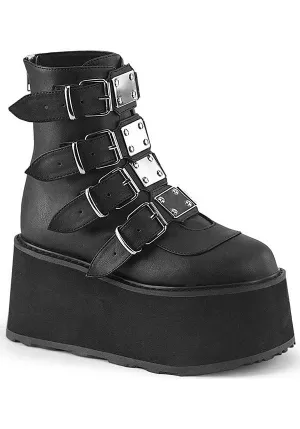 DAMNED-105 [Black] | PLATFORM BOOTS [IN STOCK]*